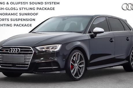 Black 2017 Audi S3 Hatchback Sportback 2.0 Tfsi S Tronic