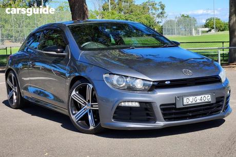 Grey 2011 Volkswagen Scirocco Hatch R F