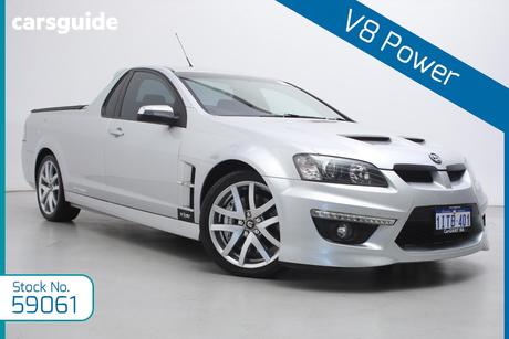 Silver 2010 HSV Maloo Utility Gxp