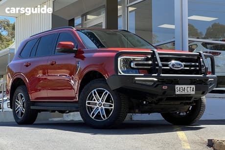 Orange 2022 Ford Everest Wagon Trend (4X4)