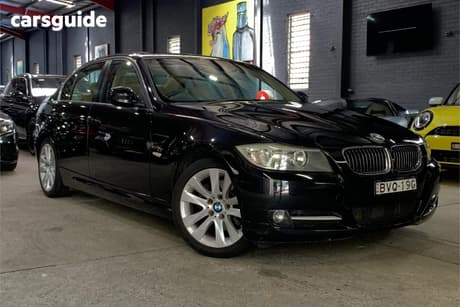 Black 2011 BMW 320D Sedan Lifestyle