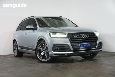 Silver 2018 Audi SQ7 Wagon 4.0 Tdi V8 Quattro