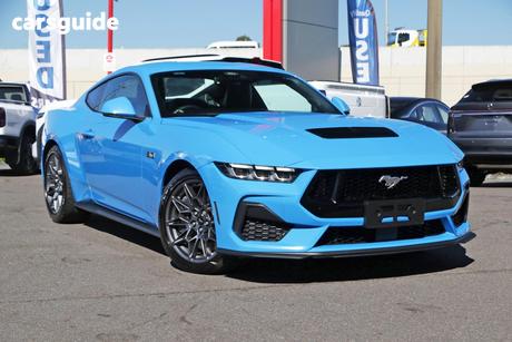 Blue 2024 Ford Mustang Fastback Gt 5.0 V8