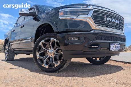 Black 2022 RAM 1500 Crew Cab Utility Limited