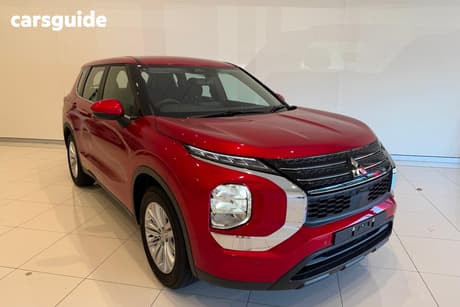 Red 2024 Mitsubishi Outlander Wagon Es 5 Seat (2Wd)