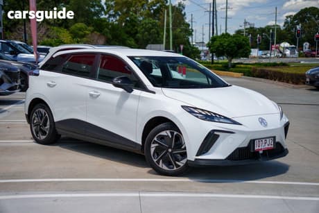 White 2025 MG MG4 Hatchback Excite 51 125Kw