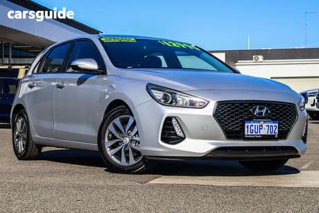 Silver 2019 Hyundai I30 Hatchback Active