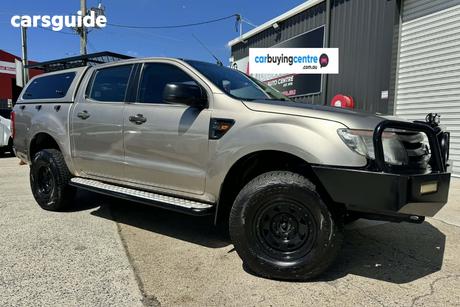 Gold 2014 Ford Ranger Dual Cab Utility Xl 3.2 (4X4)