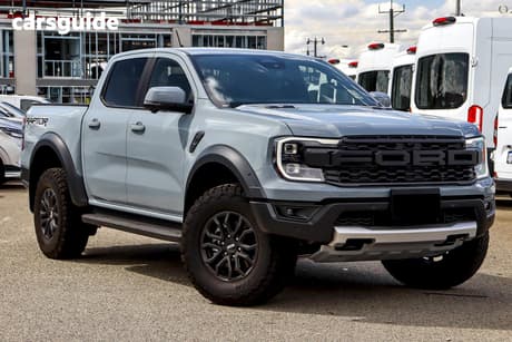 Grey 2025 Ford Ranger Double Cab Pick Up Raptor 3.0 (4X4)
