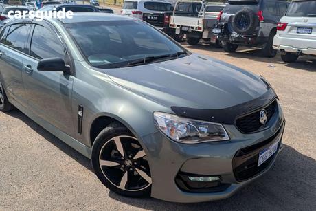 Grey 2016 Holden Commodore Sedan Sv6 Black Pack