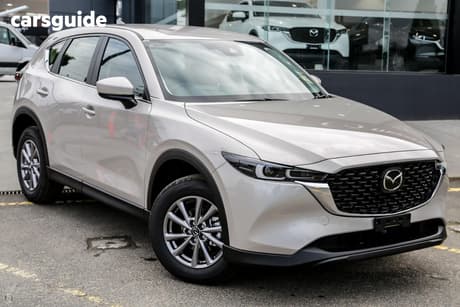 Silver 2026 Mazda CX-5 Wagon G25 Maxx Sport (Fwd)
