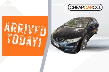 Black 2012 Honda Civic Hatchback Vti-L