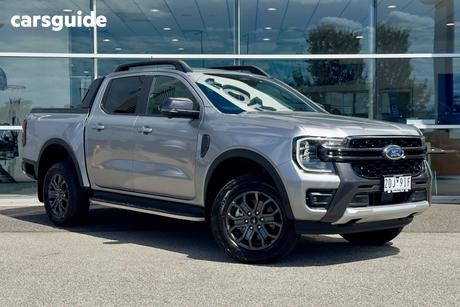 Silver 2024 Ford Ranger Double Cab Pick Up Wildtrak 2.0 (4X4)