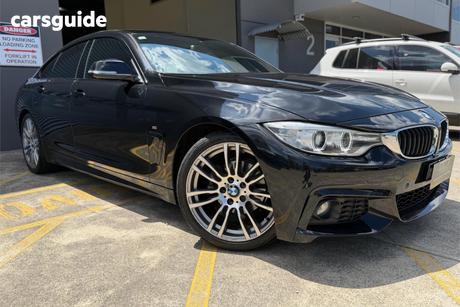 Black 2017 BMW 420I Coupe Sport Line