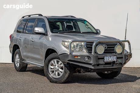 Silver 2012 Toyota Landcruiser Wagon Gxl (4X4)