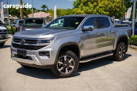 Silver 2025 Volkswagen Amarok Dual Cab Utility Style Tdi500 4Motion