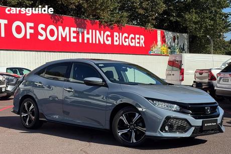 Grey 2018 Honda Civic Hatchback Rs
