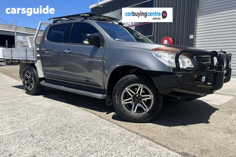 Grey 2013 Holden Colorado Crew Cab Pickup Ltz (4X4)