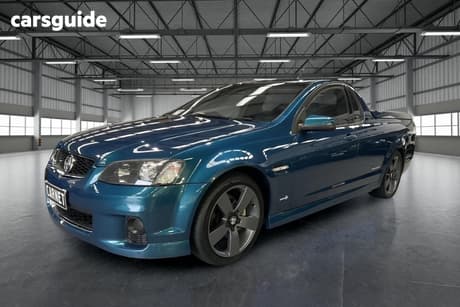 Blue 2012 Holden Commodore Utility Sv6