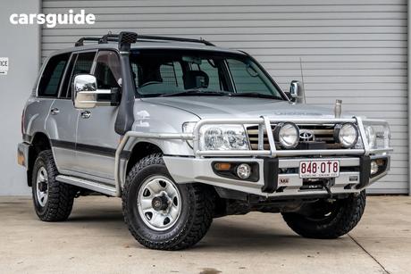Silver 2005 Toyota Landcruiser Wagon Gxl (4X4)