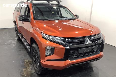 Orange 2021 Mitsubishi Triton Double Cab Pick Up Gsr (4X4)
