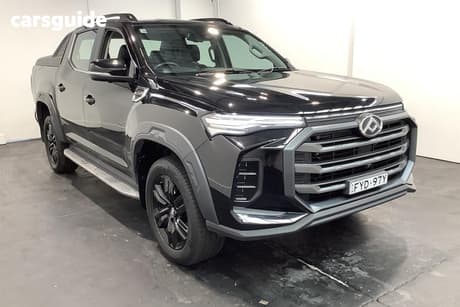 Black 2023 LDV T60 Double Cab Utility Max Luxe (4X4)