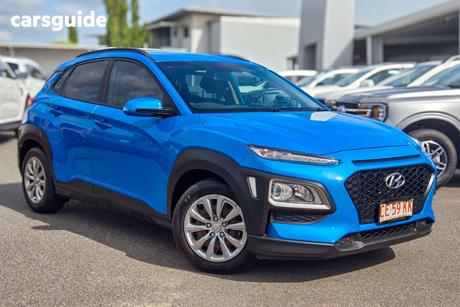 Blue 2019 Hyundai Kona Wagon Go (Fwd)