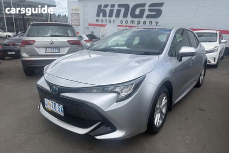Grey 2021 Toyota Corolla Hatchback Ascent Sport + Navi Hybrid