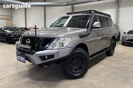 Grey 2013 Nissan Patrol Wagon Ti-L (4X4)