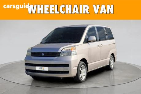 Beige 2004 Toyota Voxy Commercial