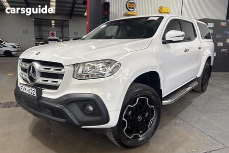 White 2019 Mercedes-Benz X250 Dual Cab Pick-up D Progressive (4Matic)