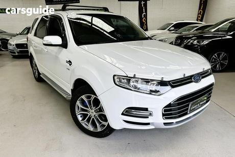 White 2011 Ford Territory Wagon Titanium (4X4)