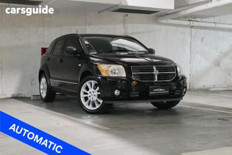 Black 2011 Dodge Caliber Hatchback Sxt