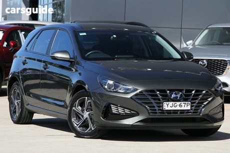 Grey 2020 Hyundai I30 Hatchback