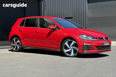 Red 2018 Volkswagen Golf Hatchback Gti