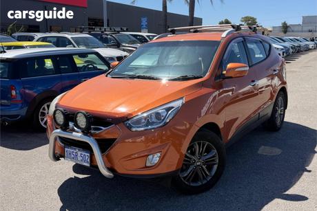 Orange 2014 Hyundai IX35 Wagon Elite (Fwd)