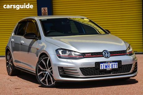 Silver 2014 Volkswagen Golf Hatchback Gti Performance