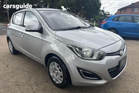 Silver 2012 Hyundai I20 Hatchback Active