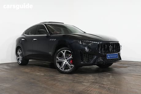 Black 2020 Maserati Levante Wagon S Gransport