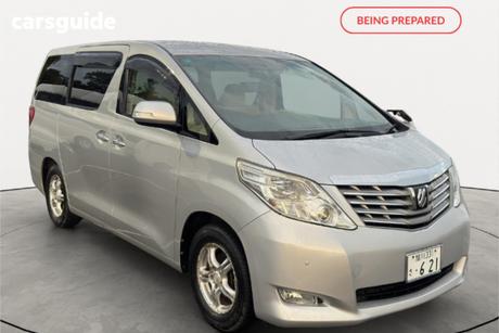 Silver 2008 Toyota Alphard Commercial 240X WELCAB