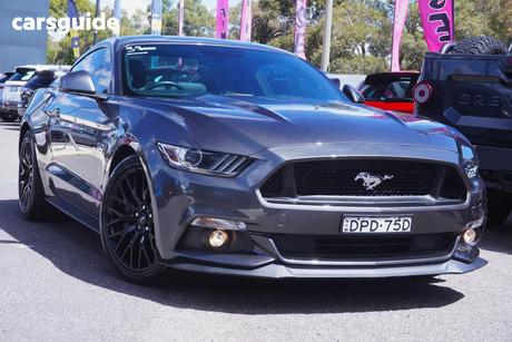 Grey 2017 Ford Mustang Coupe Fastback Gt 5.0 V8
