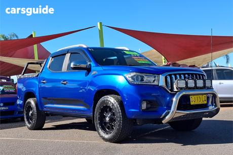 Blue 2017 LDV T60 Double Cab Utility Luxe (4X4)