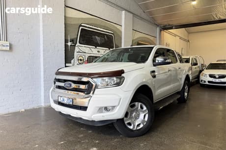 White 2016 Ford Ranger Crew Cab Pickup Xlt 3.2 Hi-Rider (4X2)