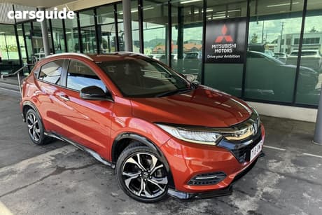 Orange 2019 Honda HR-V Wagon Rs