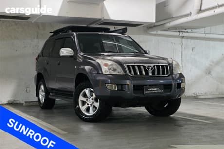 Grey 2004 Toyota Landcruiser Prado SUV GRANDE 4X4