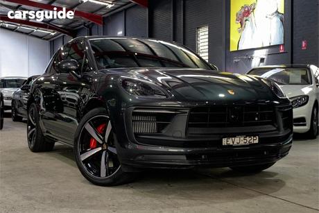 Grey 2023 Porsche Macan Wagon Gts
