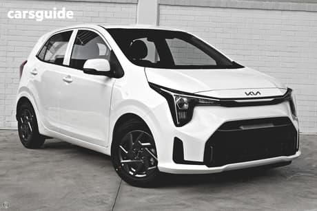 White 2025 Kia Picanto Hatchback Sport (Pe2)