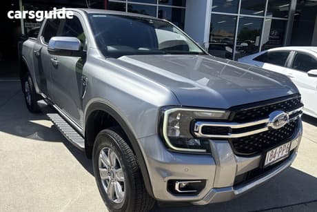 Silver 2022 Ford Ranger Double Cab Chassis Xlt 3.0 (4X4)