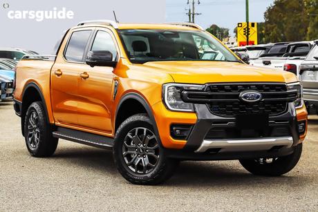 Yellow 2025 Ford Ranger Double Cab Pick Up Wildtrak 3.0 (4X4)