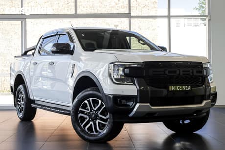 White 2022 Ford Ranger Double Cab Chassis Xlt 3.0 (4X4)
